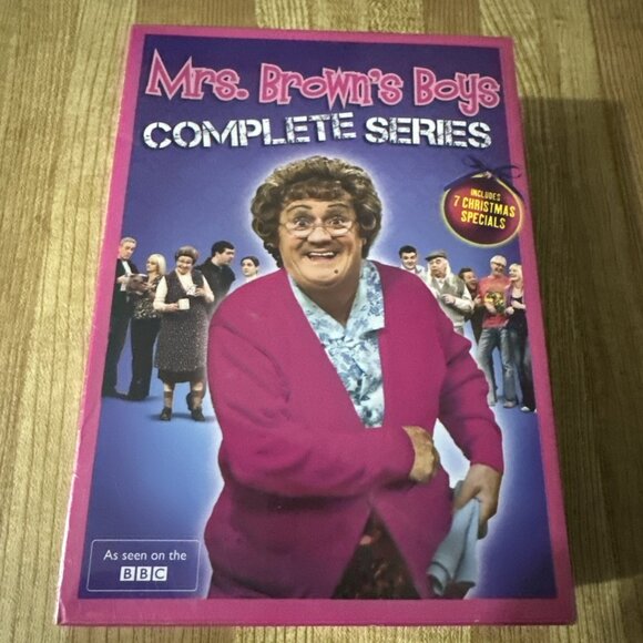 Mrs. Brown's Boys The Complete Series Christmas Specials DVD Gift Box Brand New - Picture 1 of 6